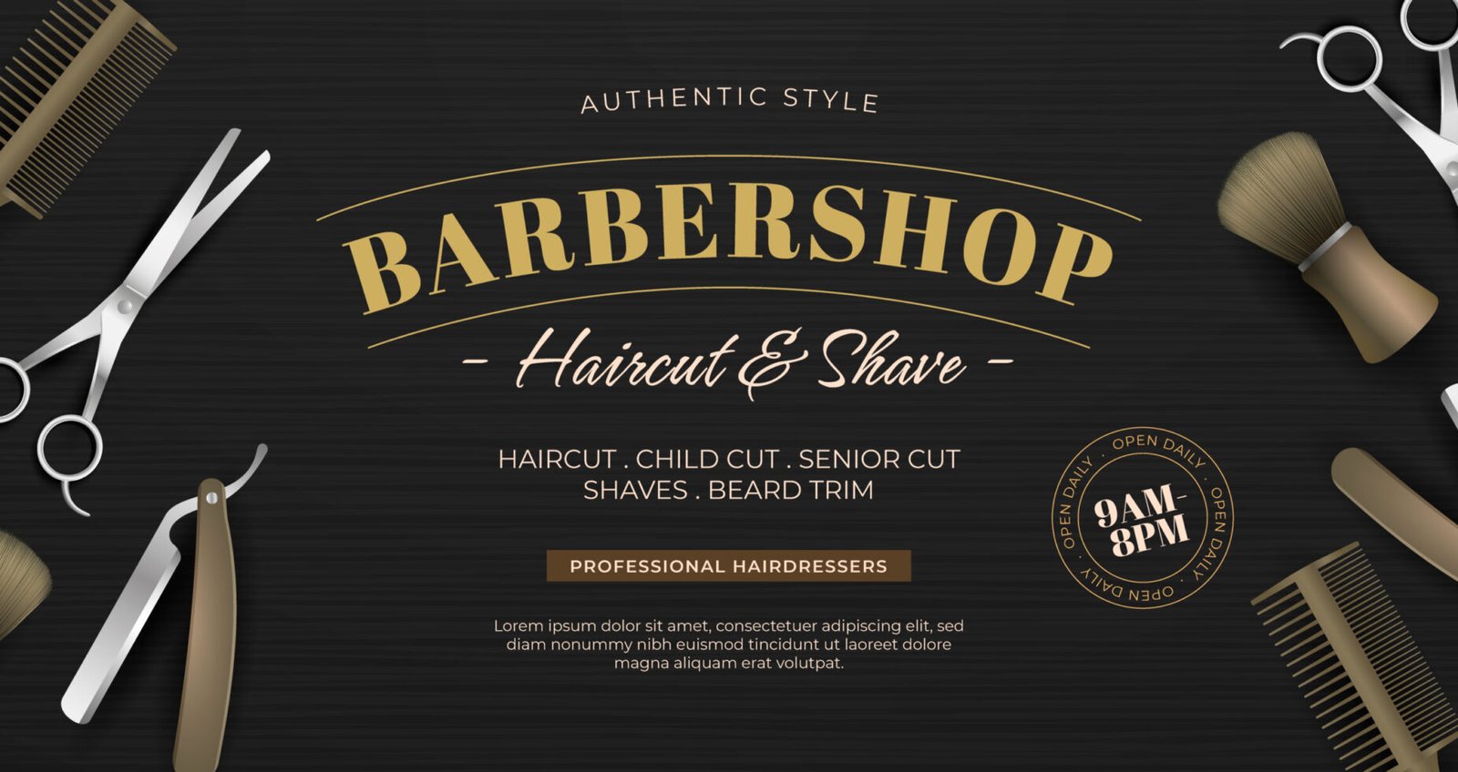 Unisex Barber